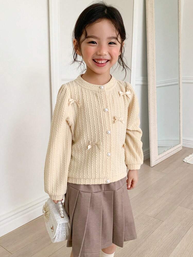 2pcs/Set Girls (Young Girl) Fall Outfit