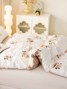 3 件套涤纶印花羽绒被套，多色