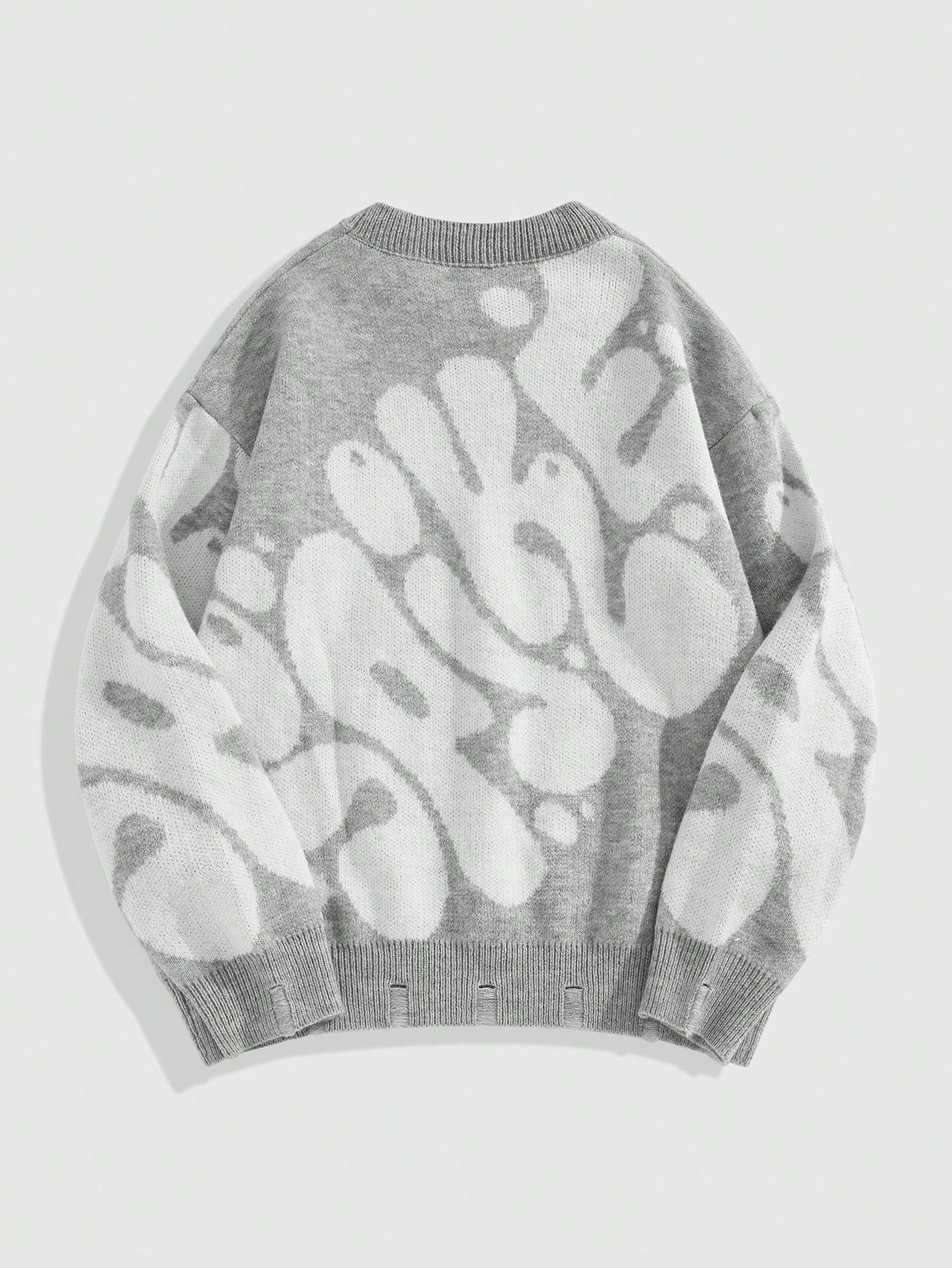 Our Street Life Spring Casual Graphic Men'S Letter Graphic Crew