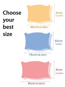 2pcs White Feather Printed Polyester Pillowcases