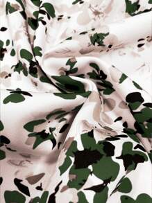 SHEIN LUNE 女士秋季休闲花卉印花夹克