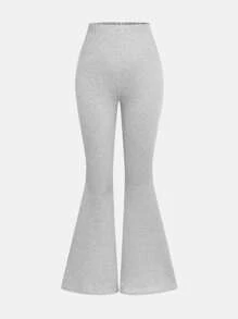 SHEIN Girlism Spodnie dzwony dla dziewcząt w jednolitym kolorze, swobodne i uniwersalne, 3 szt. - Granatowy - Zobacz 7