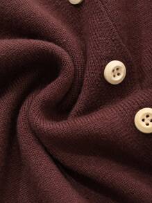 DAZY Women's Casual Button-Up Front Long Sleeve Knitted Cardigan, Autumn/Winter,Fall Women Clothes Women Sweater