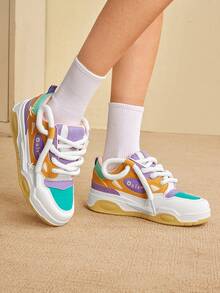 CUCCOO EASI 1 Đôi Giày Thể Thao Phát Sáng Cá Nhân Cho Nữ, Siêu Nhẹ, Giảm Xóc, Lưới Thoáng Khí, Giày Thể Thao Phát Sáng Ban Đêm Phong Cách Giáng Sinh Cho Giáng Sinh Và Năm Mới Mùa Thu Và Đông - Nhiều màu - Xem 5