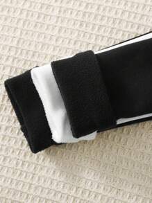 Koszulka dla dziewcząt w wieku 3 lat, gładka, dzianinowa, z okrągłym dekoltem i długim rękawem, skrócona, ulepszona, ciepła tkanina, podszewka termiczna bez bycia grubym, podstawowy elastyczny uniwersalny top dla dziewcząt na jesień i zimę