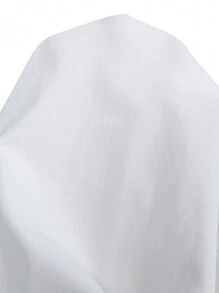 Lyxana Women Solid Color Long Sleeve Fitted Shirt, Minimalist Style, Suitable For Commuting, Autumn