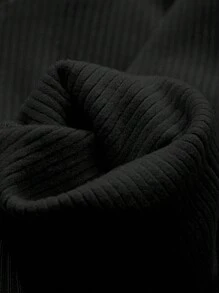 DAZY 1 件女式户外防风紧身全拉链连帽羊毛运动衫，秋季服装长袖女式上衣 - 黑色 - 查看 6