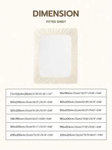 1pc Solid Color Fitted Sheet, Mattress Protector, Mattress Cover For Bed, Deep Pocket Fitted Sheet, Soft And Breathable, For All Size Bed -Twin, Full, King, Queen Size Sheet - White - View 4