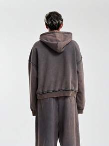 Musero Men Eternals Graphic Embroidery Hoodie