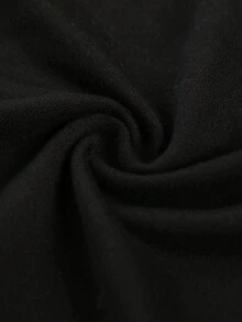 Áo thun cổ tròn tay ngắn in hình Giáng sinh cho bé trai tuổi teen, áo rộng rãi mềm mại và thoải mái - màu đen - Xem 6