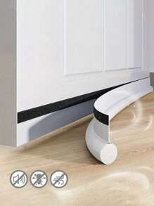 SHEIN 1pc, Door Gap Door Sealing Strip, Foam Tape Sound Insulation, Waterproof, Insect Repellent, Dustproof, Windproof Door Gap Insulation Strip Christmas For Holiday Gift Giving,Stickers,Wall Decal, Vinyl Decal For Home Decorations,Spring Decoration Items Refresh Your Home,Rama Decoration Stickers