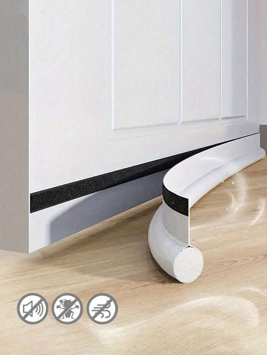 SHEIN 1pc, Door Gap Door Sealing Strip, Foam Tape Sound Insulation, Waterproof, Insect Repellent, Dustproof, Windproof Door Gap Insulation Strip Christmas For Holiday Gift Giving,Stickers,Wall Decal, Vinyl Decal For Home Decorations,Spring Decoration Items Refresh Your Home,Rama Decoration Stickers