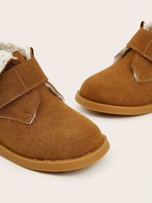1 Par de Botas Versáteis Britânicas Confortáveis e na Moda para Meninos - Castanho - Visão 5