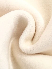 1pc Young Girl Pink Solid Color Thermal Lined Leggings, Fashionable & Warm - Pink - View 4