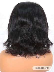 Body Wave Headband Wig Human Hair Headband Wigs For Women Brazilian Virgin Hair Wear And Go Glueless Wigs Human Hair Headband Wig 150% Density 8 Inch - Natural Black - View 3