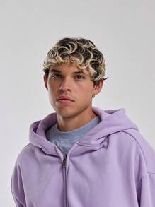 Musero Men Zip Through Acid Wash Hoodie - Multicolor - View 4