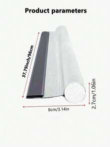 SHEIN 1pc, Door Gap Door Sealing Strip, Foam Tape Sound Insulation, Waterproof, Insect Repellent, Dustproof, Windproof Door Gap Insulation Strip Christmas For Holiday Gift Giving,Stickers,Wall Decal, Vinyl Decal For Home Decorations,Spring Decoration Items Refresh Your Home,Rama Decoration Stickers