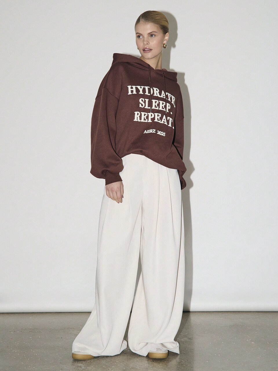 Sudadera con capucha de gran tamaño