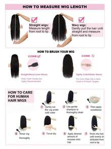 直发精灵短发假发 T 部分透明蕾丝假发 - S1 - 查看 9