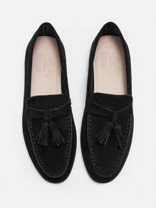 CUCCOO BIZCHIC Women Casual Slip-On Flat Athletic Sneakers Spring Shoes Spring Break Easter For Christmas - Black - View 4