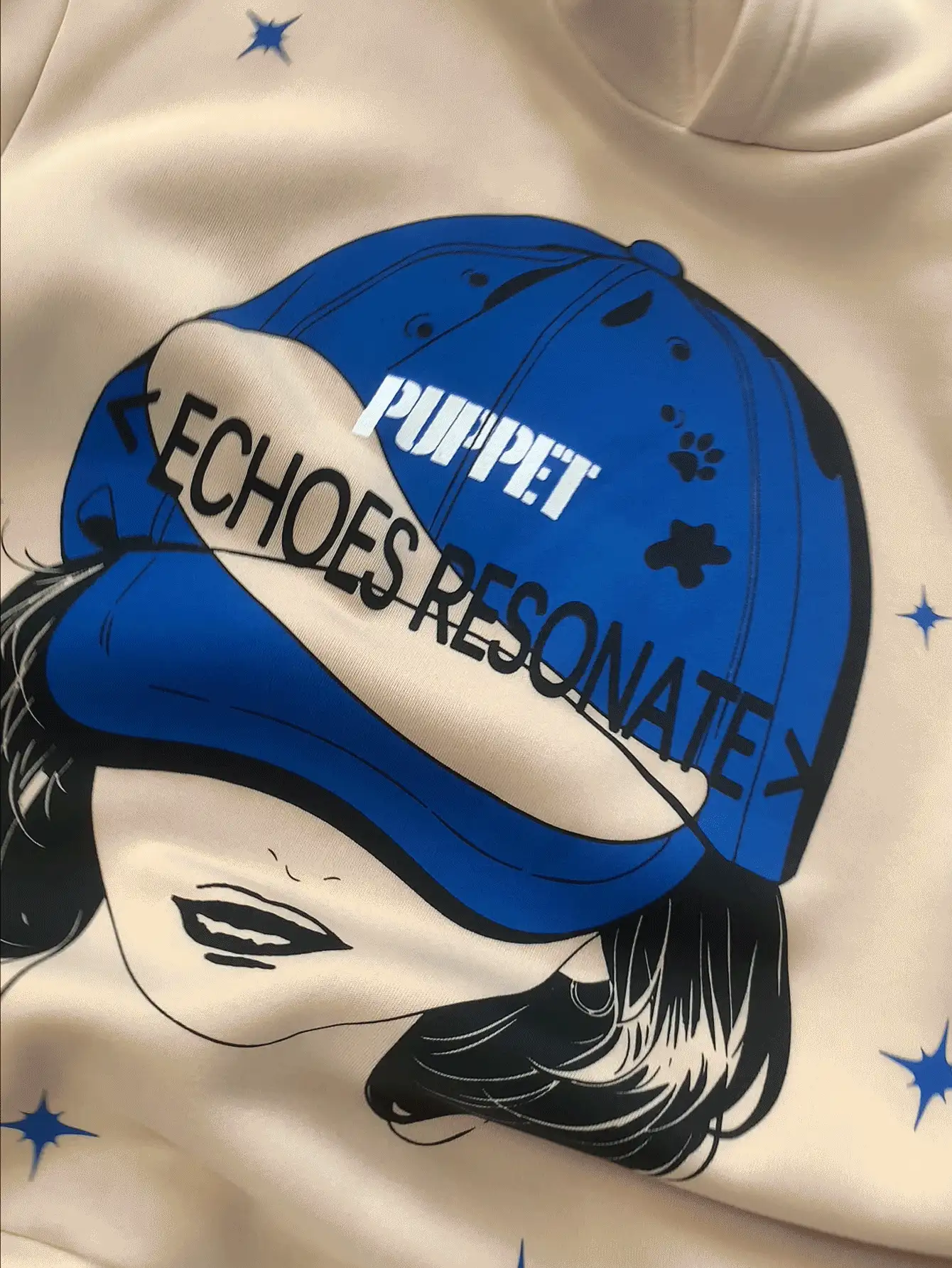 PAVTROS Manfinity Streetrush Men Graphic Print Pullover Hoodie Sweatshirt, Casual Everyday Wear Street Wear Graphic Long Sleeve Hoodie, For Friends, Husband, Boyfriend Gifts - Apricot - View 3