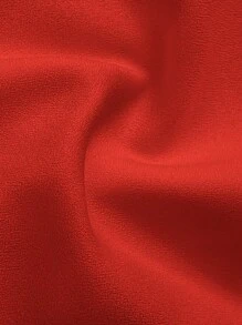 Slaydiva 优雅度假通勤夏季无袖荷叶边腰部抽绳修身白色女式连体衣 - 橘色 - 查看 7