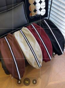 SHEIN 4 Pieces Young Boys Leisure College Comfortable Fashion Simple Practical All-Match With Zhangzai Decoration Grab Soft Comfortable Thick Warm Cost-Effective Pants Suitable For Boys Sweater Kids Outfits Young Boy Clothes School Boys Set Boys Outfits Family Matching Outfits Birthday Party Suitable For Daily Life Suitable For School Suitable For Travel Suitable For Sports Suitable For Autumn And Winter - Multicolor - View 8