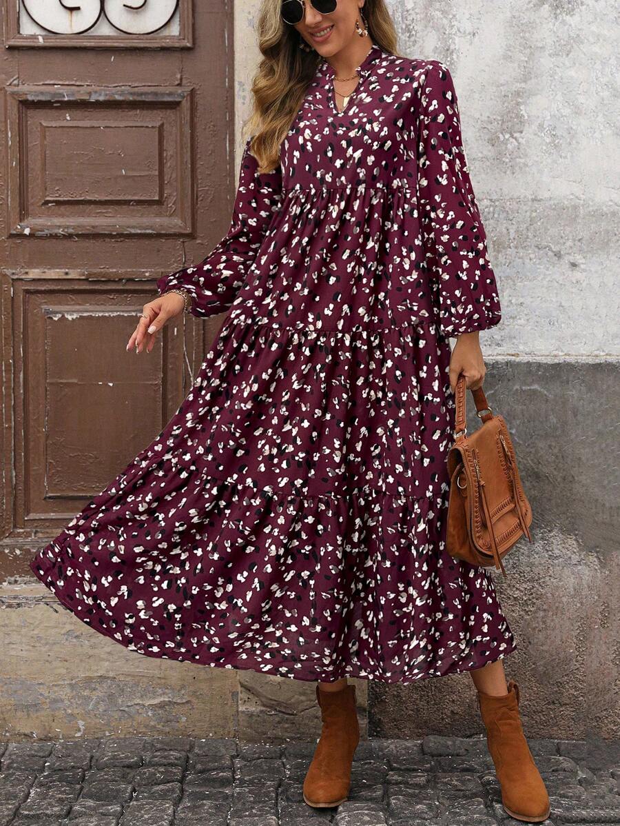 EMERY ROSE 秋季女士连衣裙 女士服饰 女士中长连衣裙 - 彩色 - 查看 1