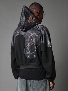 SUMWON Sumwon Studios Designer Sweatshirt Hoodie Autumn Winter Collection Premium Streetwear Fashion Marble Abstract Pattern Comfortable Leisure Wear Casual Urban Style