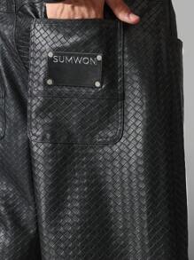 SUMWON Weave Skater Fit Pant - Black - View 7