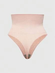 Plain High Waist Shaping Underwear Light Luxury Sexy