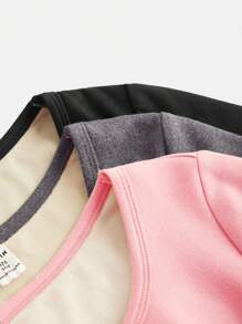 Tween 女童休闲百搭舒适长袖 T 恤多件装