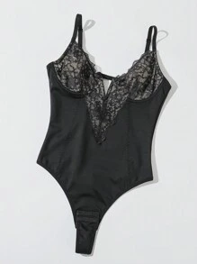 1 szt. Body modelujące damskie o wysokiej elastyczności, modelujące i kontrolujące brzuch