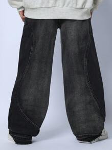 SUMWON Jeans Tween Boys Straight Fit Two Tons Curve Seam