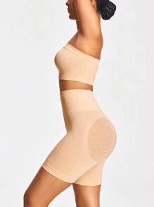 Shapelle Forme Shaping High-Waisted Mid Thigh Shapewear Short Body Shaper Butt Lifter-Tummy Waist Thigh Control