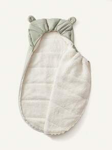 Cozy Pixies 1pc Winter Baby Thick Padded Windproof Warm Cover For Outdoor, Suitable For Autumn & Winter