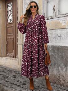 EMERY ROSE 秋季女士连衣裙 女士服饰 女士中长连衣裙 - 彩色 - 查看 3