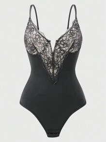 1 szt. Body modelujące damskie o wysokiej elastyczności, modelujące i kontrolujące brzuch