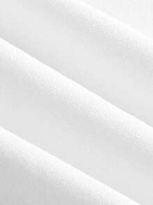 SHEIN EZwear 1pc Women's Sexy Overlaid Translucent White Floral Lace Fitted Long Skirt - White - View 4