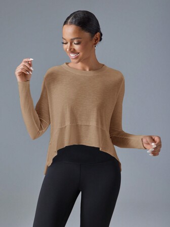 VARSITIE Camisetas y tops básicos para deportes de mujer para verano y otoño, uso al aire libre y ocio