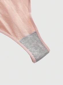 Plain High Waist Shaping Underwear Light Luxury Sexy