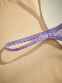 Charlaine 5 件女式低腰性感内裤套装 - 彩色 - 查看 4