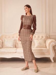 CUCCOO TILAWA Women's Fashion Red Thin Strap Pointed Toe High Heel Pumps - Khaki - View 9