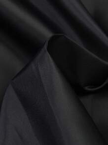 Manfinity Roghcode Veste décontractée à manches longues avec fermeture éclair et imprimé lettre simple pour hommes, vêtements d'automne pour hommes, manteau d'hiver pour hommes, manteau d'hiver chaud avec polaire de couleur unie et taille plus - Vert menthe - Voir 6
