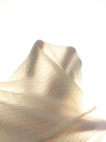 Modelyn 女士优雅纯色不对称下摆中长连衣裙，秋季优雅连衣裙长袖不对称连衣裙奶油色毛衣连衣裙米色连衣裙女士长款晚礼服 - 杏色 - 查看 3