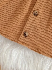 Bộ đồ bé gái gồm 2 món áo và váy kèm thắt lưng, trang phục đơn giản thanh lịch, quần áo mùa xuân và mùa thu - Nhiều màu - Xem 6