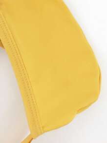 男士字母卡通图案镂空性感三角裤 - 黃色 - 查看 5