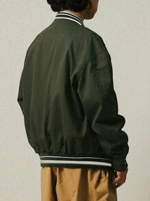 DAZY Men's Jacket & Coats - Casual & Fashionable Everyday Wear Fall,Winter - Green - View 3