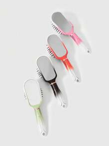 SHEIN 1入隨機顏色漸變迷你髮梳 - 彩色 - 查看 3