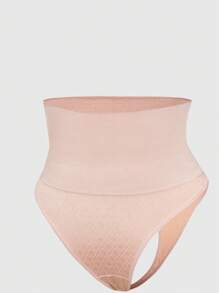 Plain High Waist Shaping Underwear Light Luxury Sexy